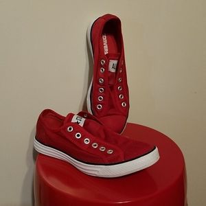 Converse limited edition mesh slip on sneakers